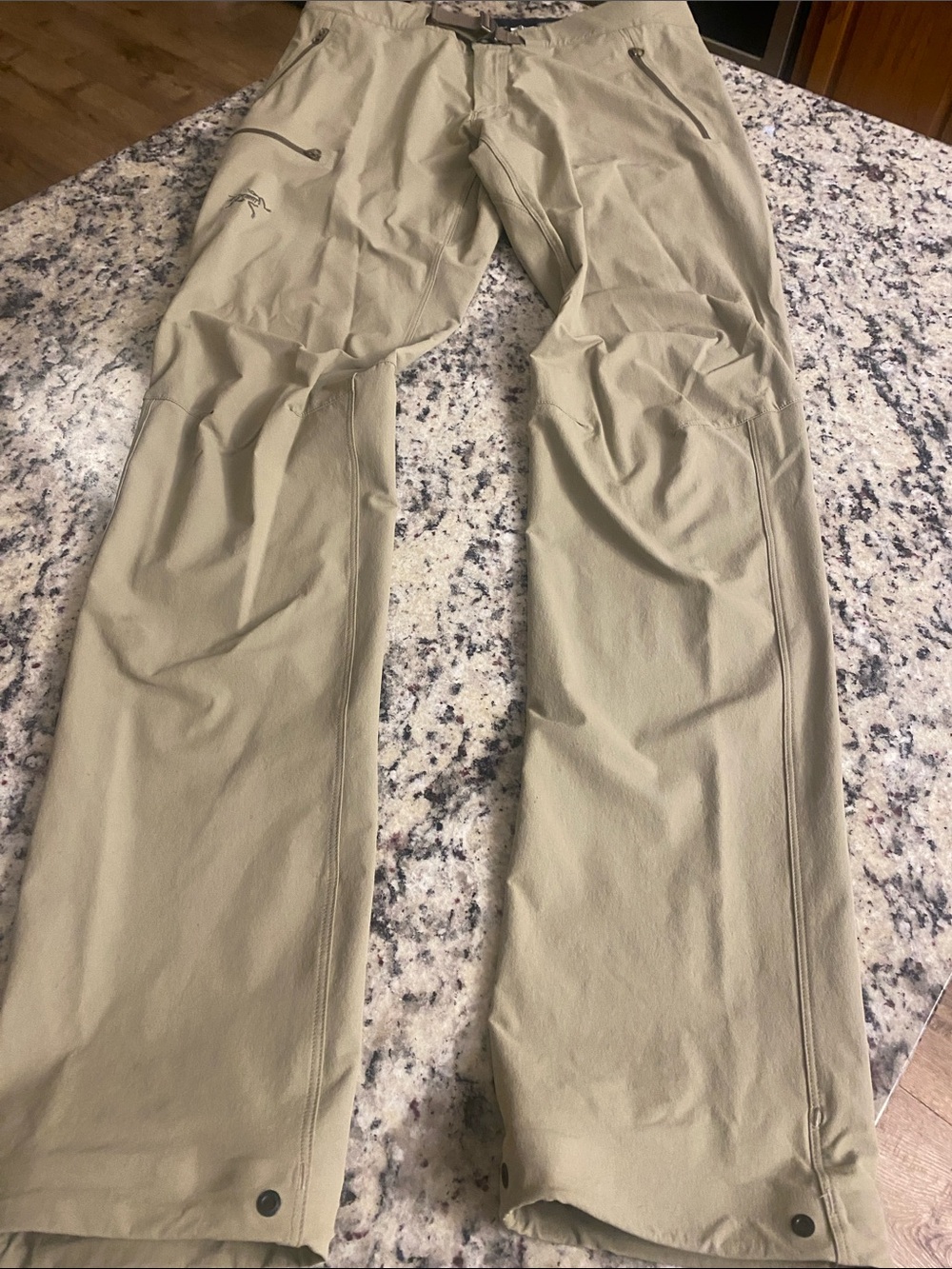 Arc'teryx Men's Gamma LT Cargo Pants in Light Tan